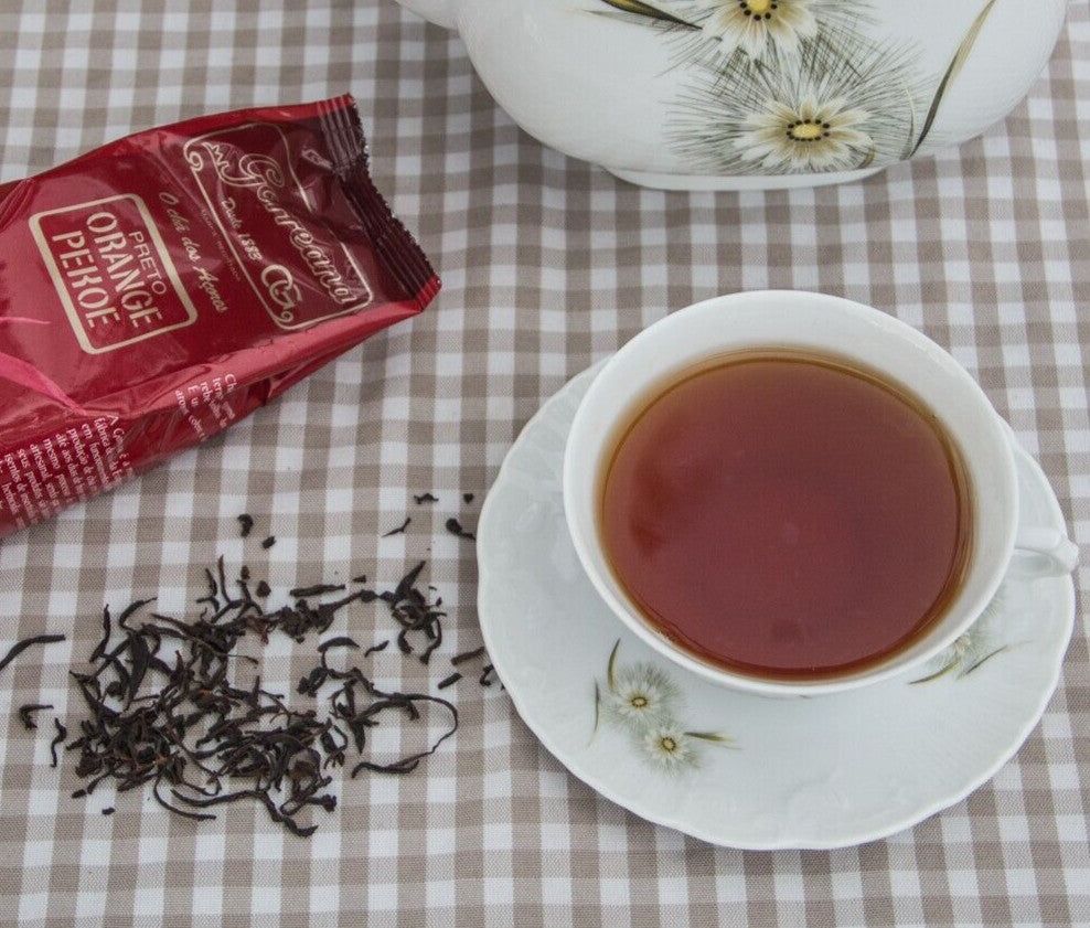 100g Premium Black Tea from Azores - Gorreana Orange Pekoe - Smooth Fruity Aroma